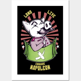 Long Live Comrade Napoleon (Animal Farm) Posters and Art